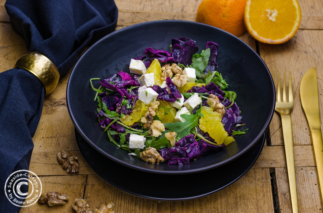 Rotkohlsalat Mit Orangen Und Feta Seaside Cottage Rotkohlsalat Mit Orangen Und Feta Seaside Cottage