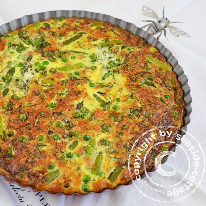 Spargel-Tarte Rezept Rezept für Spargeltarte