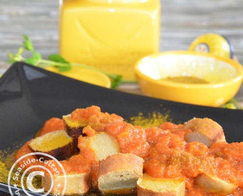 Rezept für vegetarische Currysauce Sansibar