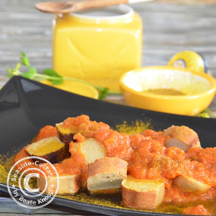 Currysauce Sansibar Rezept für vegetarische Currysauce Sansibar