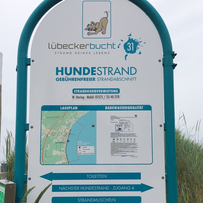 Hundestrand Haffkrug Lübecker Bucht Hundestrände im Test