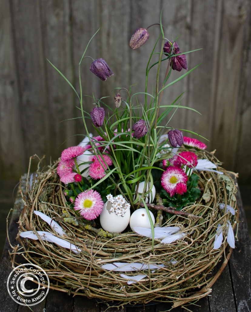 9 florale Ideen für Deine Osterdeko - mit Anleitungen - Seaside-Cottage