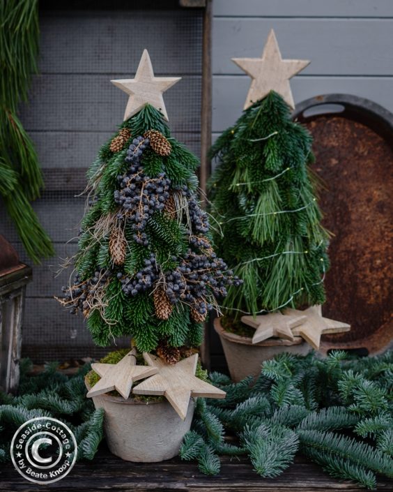 anleitung-weihnachtsbaum-selbermachen-8 DIY gesteckter Tannenbaum