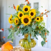 Strauß mit Sonnenblumen